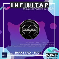 INFINITAP-Share with a TAP-Social Media Smart Tap | IT-TD011 NXP Chip NTAG213 30mm clear epoxy with 