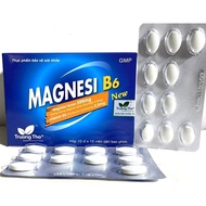 Magnesium B6 vitamin B6 supplement and Magnesium pills