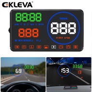 EKLEVA  5.5 inch  M9 Hud front screen for car speed EU projector OBD screen MPH KM / H Digital car s