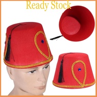royal Stylish Fez Hat Versatile Turkish and Moroccan Fashion Statement Tarboosh