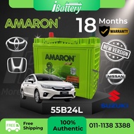 [FREE INSTALLATION] 55B24L | NS60L AMARON GO Car Battery [UPGRADED]