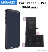 MULANDI 3969mAh Real Capacity Battery For iPhone 11P Max IP11 Pro Max Original High Capacity Bateria Rechargeable Phone Bateria kus