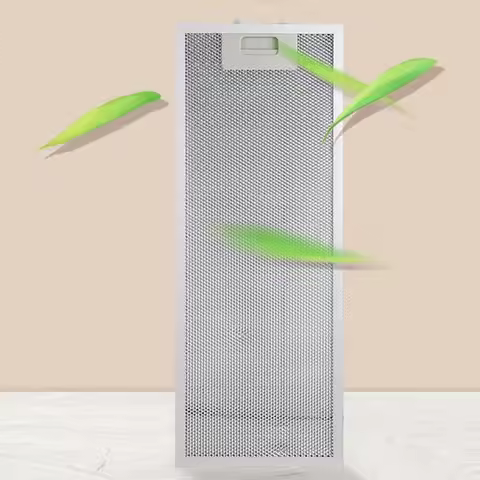 192*471*9mm Cooker Filter Metal Cooker Hood Filter Metal Mesh Extractor Vent Filter Kitchen Cooker H