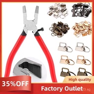 Key Fob Hardware Set,Keychain Hardware Heavy Key Fob Pliers Tool Includes 50Pcs Key Fob Hardware for