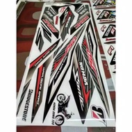 Striping Honda Sonic 150R Motif Carbon