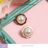 Jennie Pearl Black White Mushroom Button Premium Pearl Button | Palace button.id