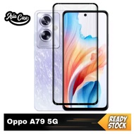 LAYAR Tempered Glass Full Screen Oppo A79 5G Anti-Scratch Glass