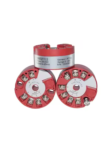 Intelligent Integrated Temperature Transmitter Module Turns to 4-20mA Output RTD Pt100 Thermocouple 