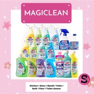Magiclean Cleaner Bathroom Toilet Bowl Kitchen Glass Stain Mold Remover Bleach / Trigger Refill/Dual