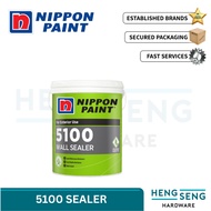 NIPPON PAINT SEALER  5100 WATER BASED  EXTERIOR WALL SEALER  5L / 18L  HENG SENG