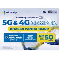 Digi Celcom Sim Card Postpaid Unlimited Plan