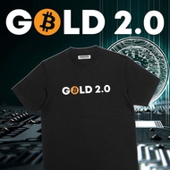 Crypto T-Shirt "Gold 2.0 Bitcoin" - Cryptocurrency/Ethereum