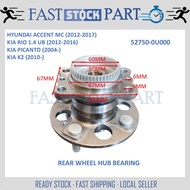 1PC REAR WHEEL HUB BEARING - 52750-0U000 HYUNDAI ACCENT MC / KIA RIO 1.4 UB / KIA PICANTO /KIA K2