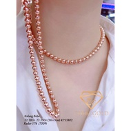 CHIBI GOLD - 750 GOLD Boba necklace 17k - chibigold