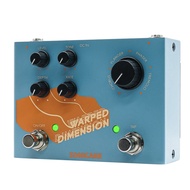 SONICAKE Warped Dimension Digital Modulation กีตาร์ 4 โหมด Chorus Flanger Phaser & Tremolo QDS-03