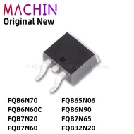 5pcs FQB6N70 FQB6N60C FQB7N20 FQB7N60 FQB65N06 FQB6N90 FQB7N65 FQB32N20 TO263 Field Effect Transisto