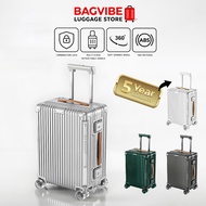 Luggage trolley bag with wheels cabin luggage full aluminium luggage Travel luggage 行李箱 luggage 28 i