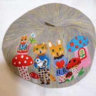 100% new  mushroom x yumi kitagishi painter 🧑‍🎨 hat