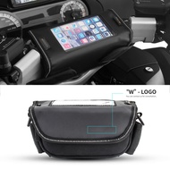 Motorcycle Handlebar Bag Phone Holder Storage Package For BMW R1200RT R1250RT K1600GTL R1100RT R1150