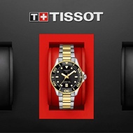 TISSOT T120.210.22.051.00 T1202102205100 SEASTAR 1000 Quartz 36mm SS Bracelet Silver Gold *Original