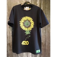 Original black 420 t-shirt rasta Apparel Reggae javamaika baju t shirt lelaki t shirt cotton 100%