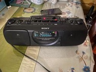 索尼 新力牌 SONY CFS-E15S 卡帶故障,收音機正常