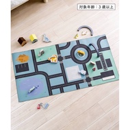 Japan 3COINS Street View Castle Carpet