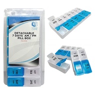 Grace Care Detachable 7 Days AM / PM Pill Box – GC-FS-5730