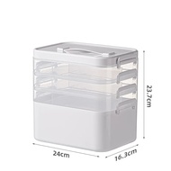 Halloween Large Capacity Transparent Home First Aid Kit Multi-layer Medicine Storage Box Childrens S