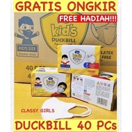 Sensi Duckbill Kids 40Pcs Masker Anak Sensi Duckbill Terlaris
