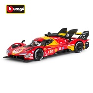 Bburago 1:64 Ferrari 499P  83 51 Racing Die Cast Vehicles Model Formula Racing Car Toys