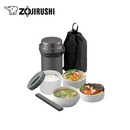 [GWP] Zojirushi Lunch Jars / ปิ่นโตอาหารสูญญากาศเก็บความร้อน รุ่น SL-JAF14-HG สีเทาเข้ม (สำหรับ Rede