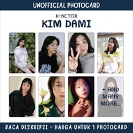 SELCA KOREAN ACTOR PHOTOCARD - KIM DAMI