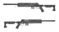 【楊格玩具】現貨~ ARCHWICK B&amp;T授權刻字 SPR300 PRO手拉空氣狙擊槍 VSR10系統~升級版~黑色