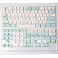 Ice Crystals Mint Keycaps XDA Profile PBT Sublimation For Keyboard Keycap RK61 RK71 61/68/71/84/87/9