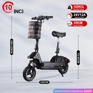 EBUY LIPAT SKUTER LISTRIK/SKUTER ELEKTRIK / LISTRIK SCOOTER K0071 - bicycle storeku