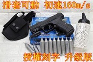 武SHOW UMAREX WALTHER P99 CO2槍 紅雷射 升級版 優惠組D 授權刻字 WG