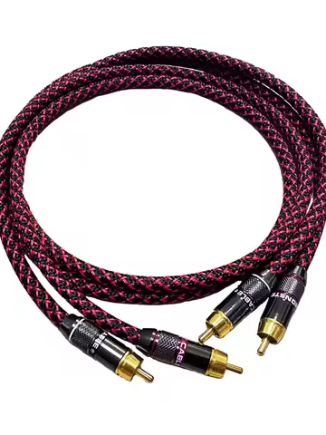 Canare RCA Audio Cable Speaker Home Audio Video Interconnect Cables Stereo 4N OFC Male to Male For A