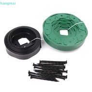 {hangmai} L-shaped Grass And Stone Isolation Belt Thickened Plastic Tree Ring Retaining Board Greeni