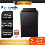 Panasonic NA-FD14V1 14KG Inverter Top Load Washing Machine with Hot Wash | NA-FD14V1BRT (Washer Top Loader Mesin Basuh Mesin Cuci 洗衣机)