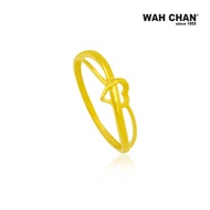 WAH CHAN 916 Gold Ring - Love