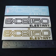 stiker Excel 150 stiker Vespa