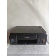 Canon g3010 printer in flashing light condition