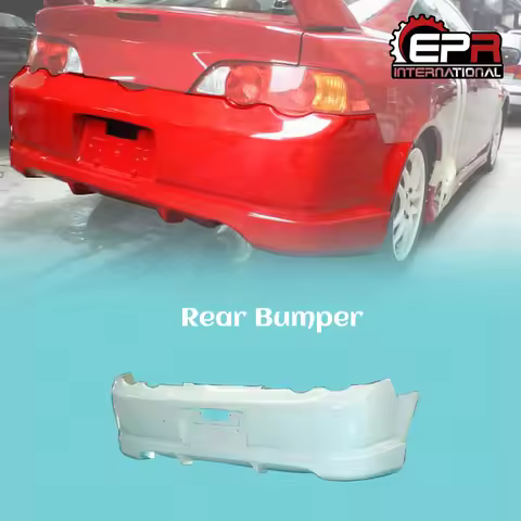 For Acura RSX (Honda Integra DC5) Pre-facelifted Model BC Style Rear Bumper, Sporty Performance Vibe