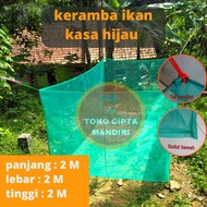 Fish cage fish net fish netting 2x2x2 M