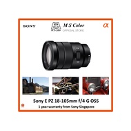 [READY STOCK | 1 YEAR WARRANTY] Sony E PZ 18-105mm f/4 G OSS Lens