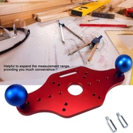 NEEDWAY Wood Router Base, Slotted Bottom Plate Long Lasting Trimming|Slotted Chamfer Fixed-base Rust