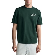 KATUN HIJAU Alo Tshirt Distro T-Shirt for Men and Women Bottle Green Combed Cotton 30s