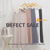 EXPEDITE.CO - Defect Sale Long Scuba Culottes Pants Wanita