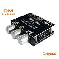 DIYMORE Mini amplifier ZK-PT1 Bluetooth 5.0 Tone Pre-stage Treble Bass Amplifier 2Channel Stereo Audio Decoder